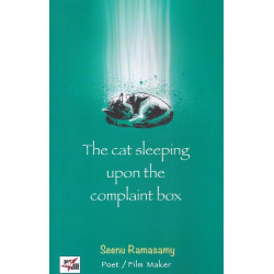 The cat sleepping upon the complaint box