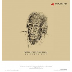 WRITERS & POETS BY ADIMOOLAM CALENDAR-2017