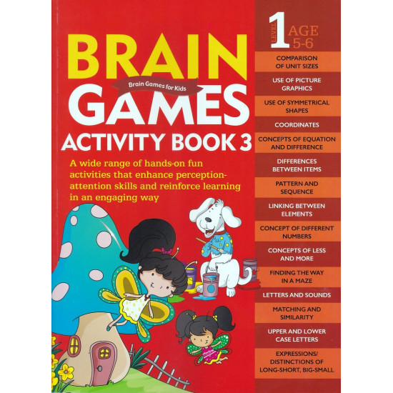 Brain Games Activity Book 3  Level 1