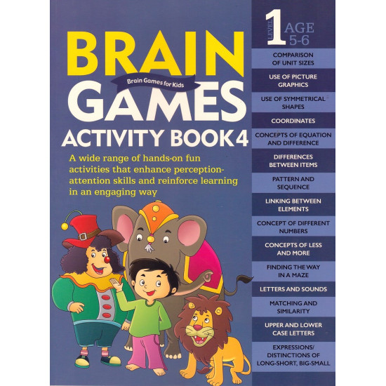 Brain Games Activity Book 4 Level 2