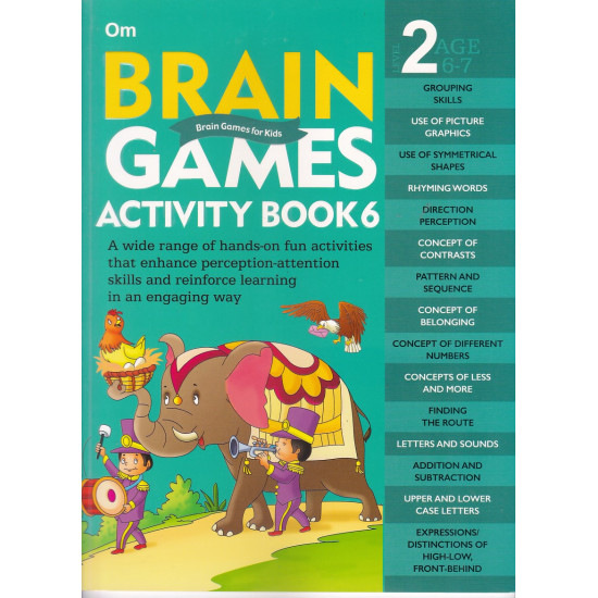 Brain Games Activity Book 6 Level 2